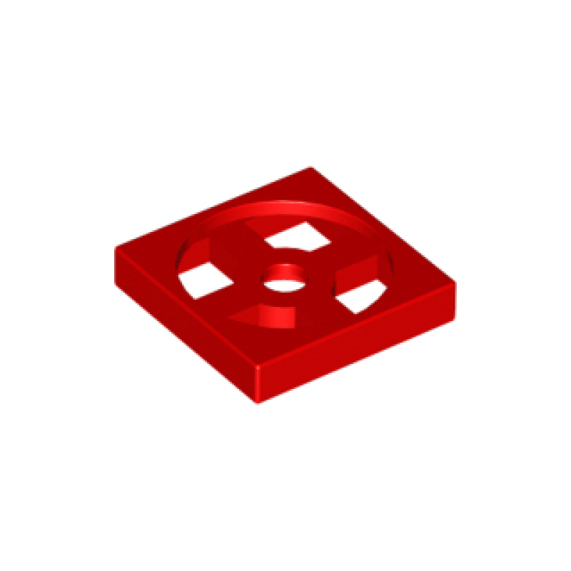 Draaischijf 2x2 basis Red